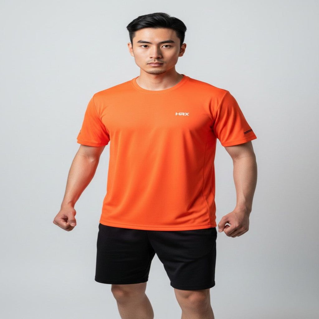 HRX Training Tees -  Neon Orange
