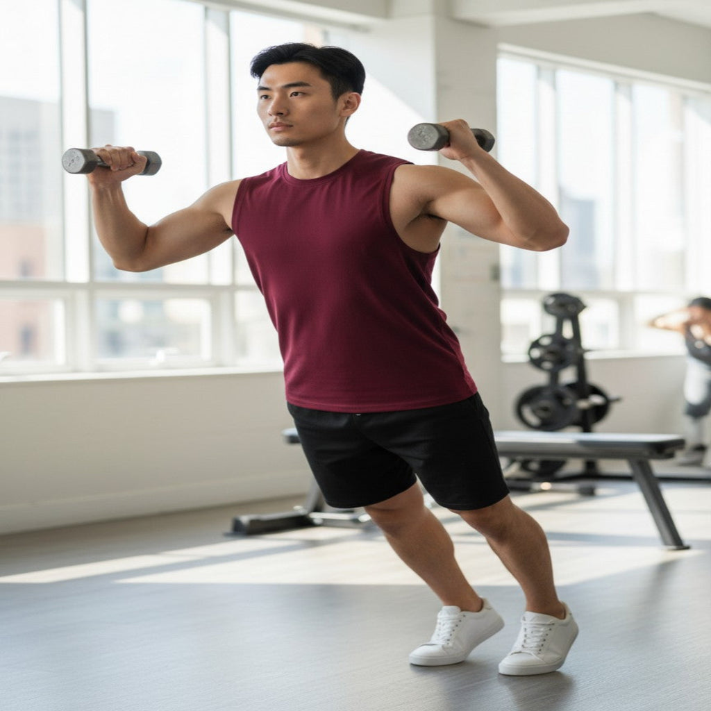 HRX Training Sleeveless -  Tawny Port