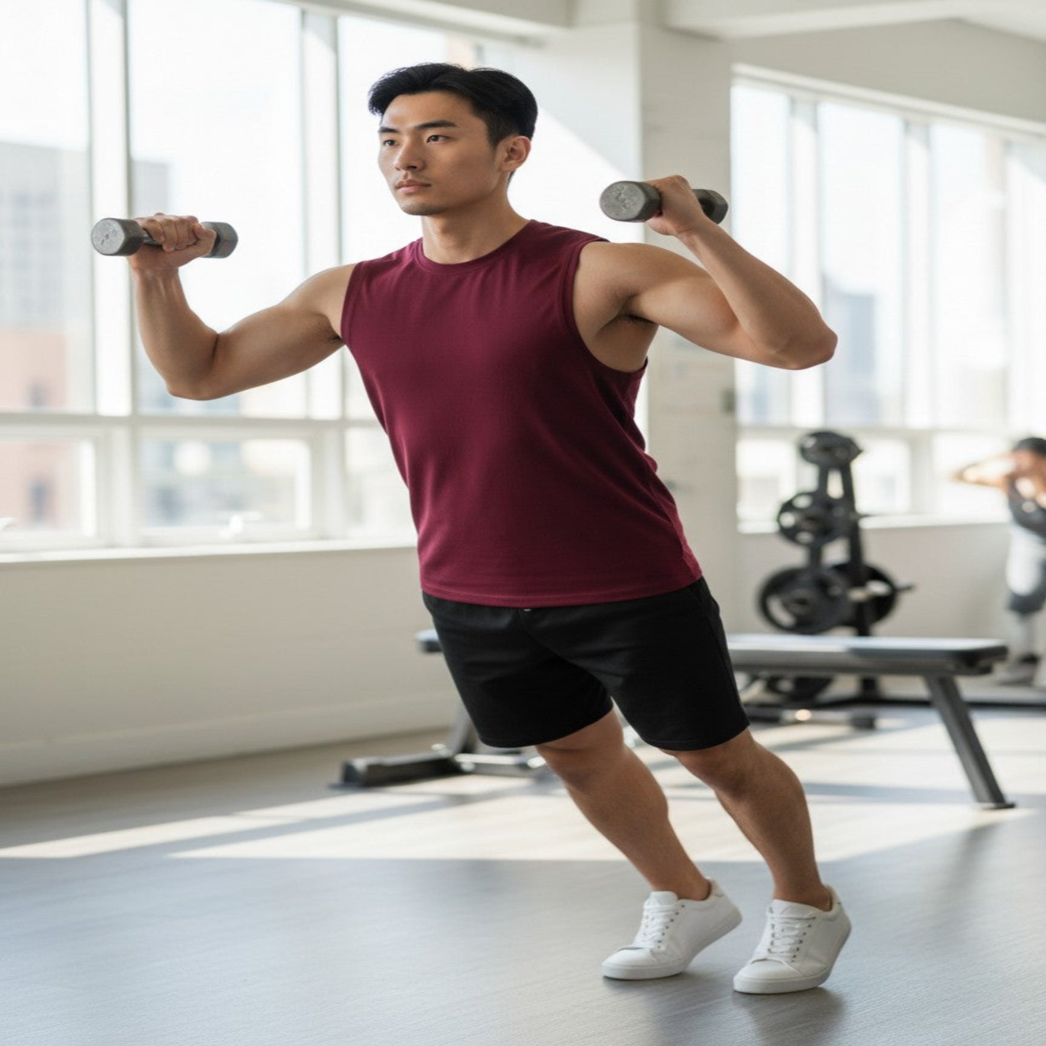 HRX Training Sleeveless -  Tawny Port