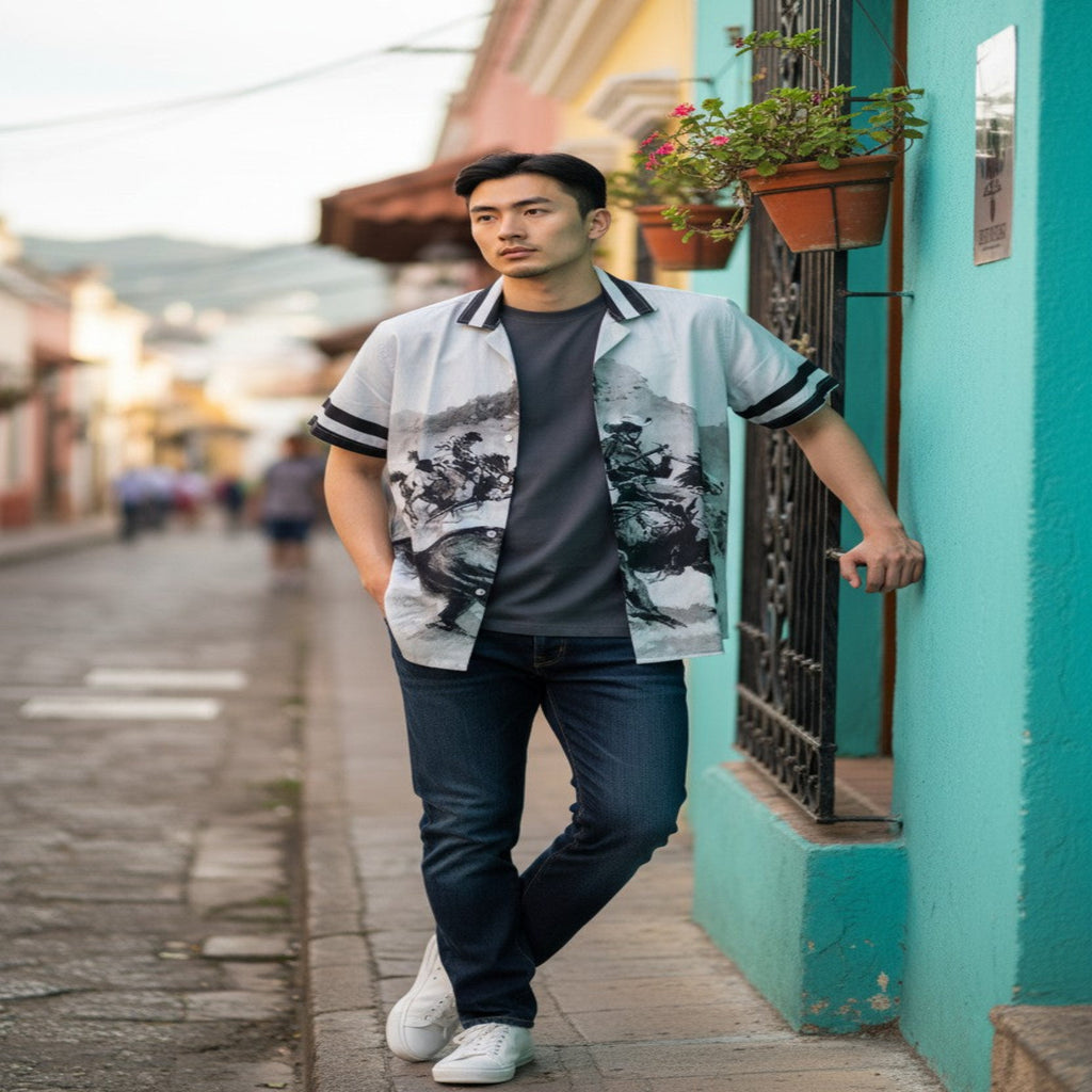 Casual White Linen Shirt